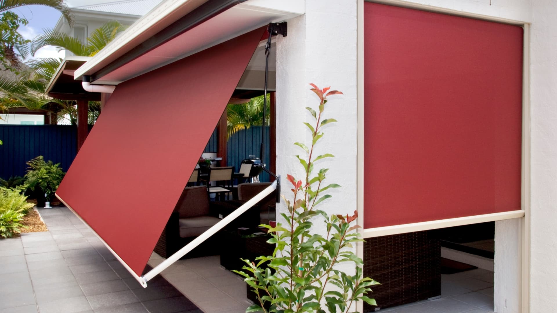 Drop Arm Awnings